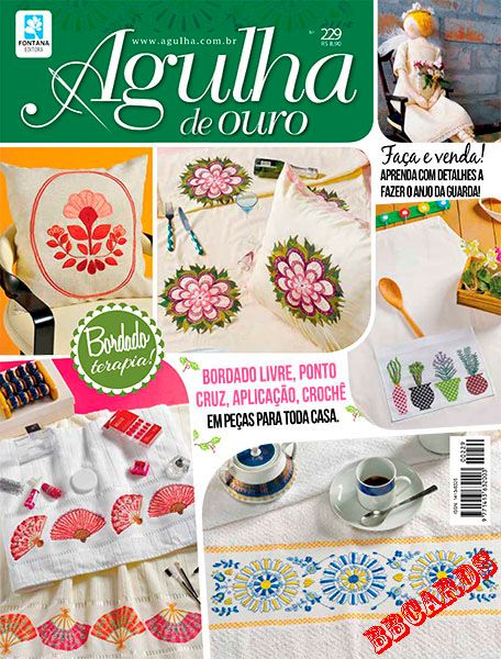 Agulha De Ouro Bordado Ponto Cruz Enxoval Kit 8 Revistas Agulha De Ouro Bordado Ponto Cruz Enxoval Kit 8 Revistas