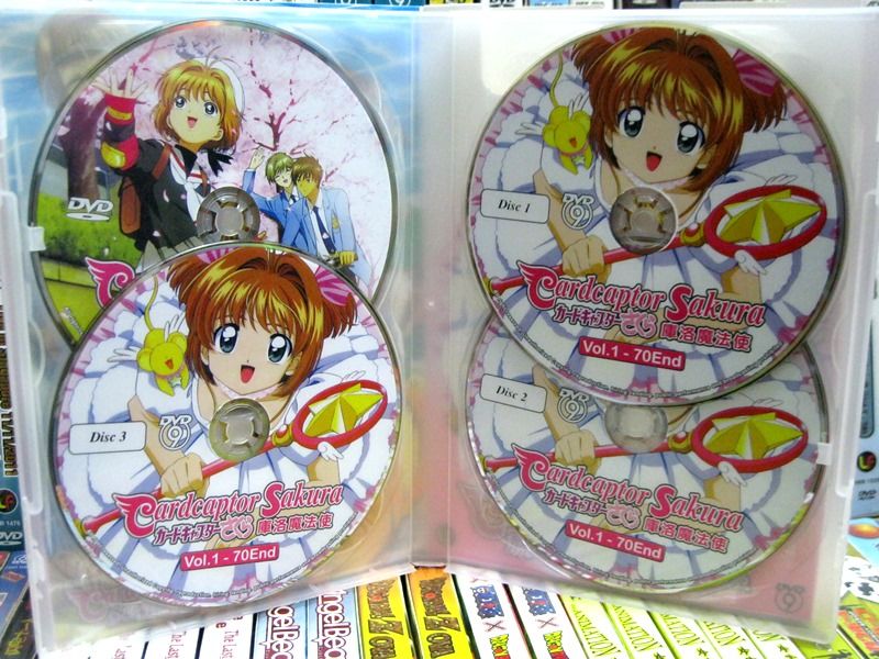 Anime Cardcaptor Sakura The Complete TV Series 1 70 End + 2 Movies