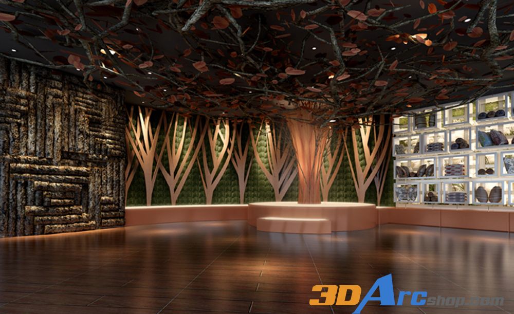 Модель Бар 3D Модель Бар 3D