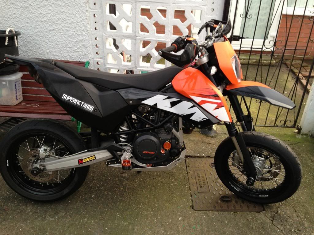ktm 690 smc plastics