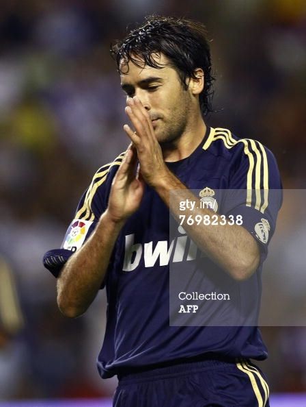 Raul #7 2009-2010 Real Madrid Awaykit Nameset Printing 