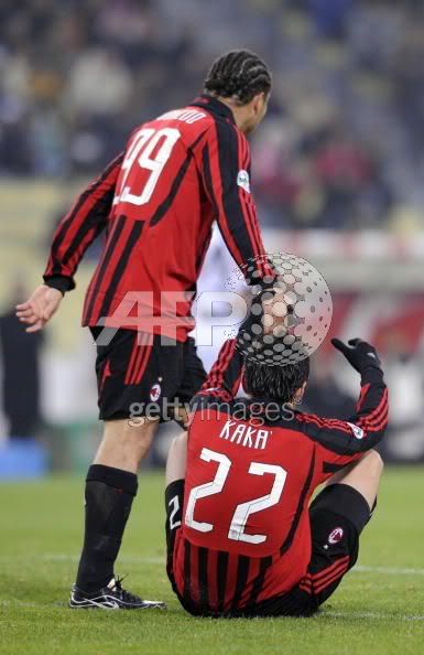Kaka #22 2008-2009 AC Milan Homekit Nameset Printing 
