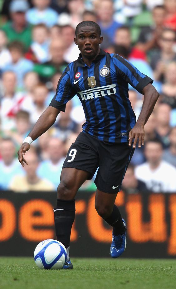 Inter Milan 11/12 #9 ETO'O Homekit Nameset Printing