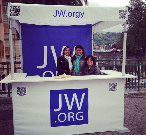 signs to be put on all Kingdom Halls! New directive.