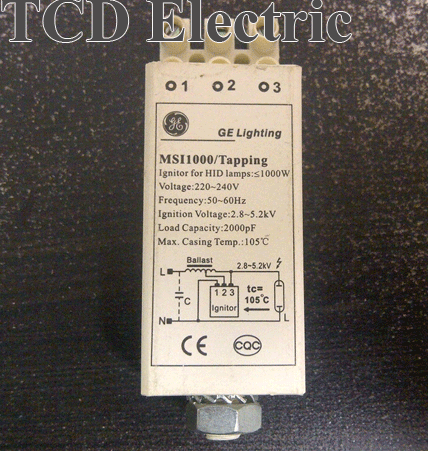 Ignitor 1000W GE MSI 1000