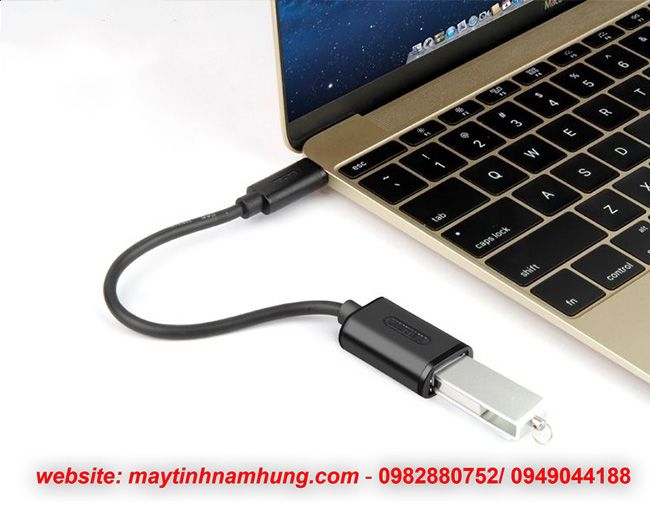 Cáp USB 3.1 otg type C Unitek Y476BK