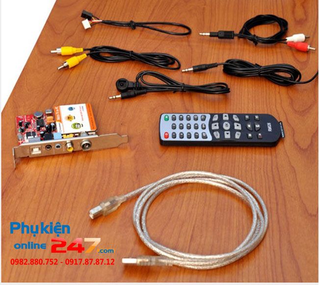 Card ghi hinh AV sang USB Gadmei UTV258E