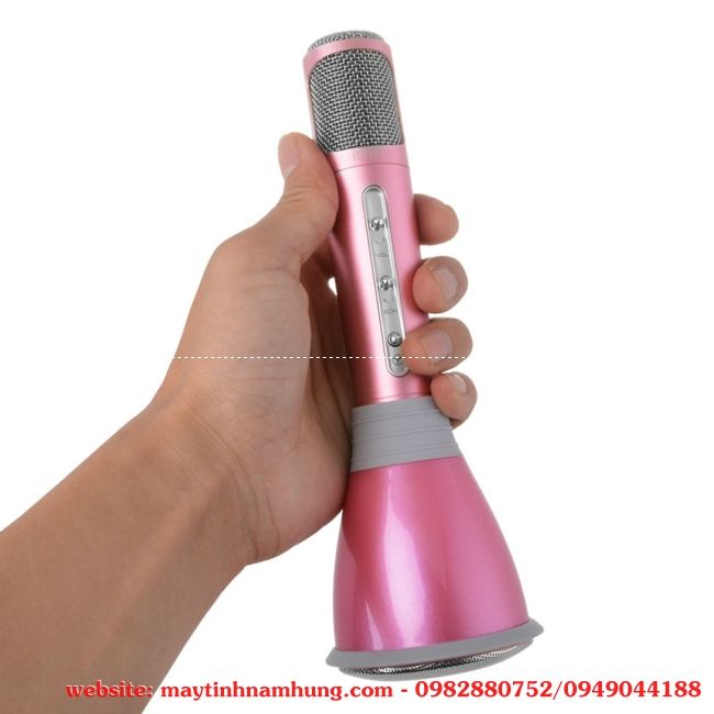 Micro karaoke kem loa bluetooth Ubit K068
