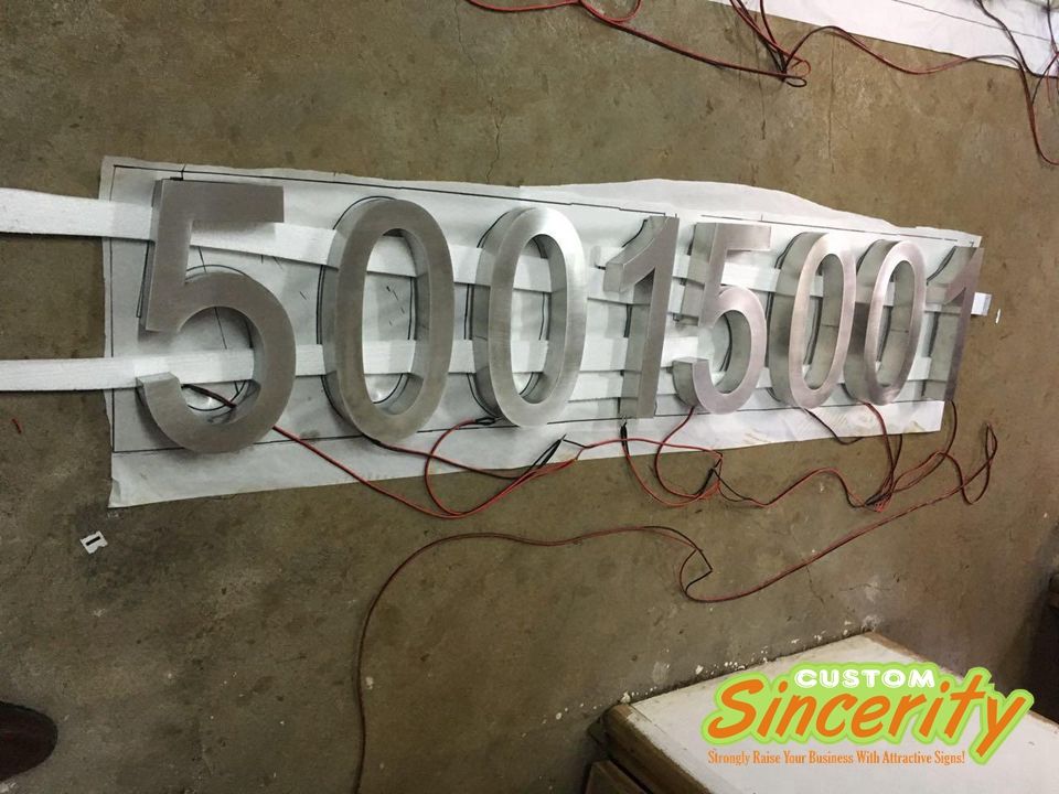 Details About Customized Lighted Channel Letters Led Signs Outdoor Business Advertising Banner