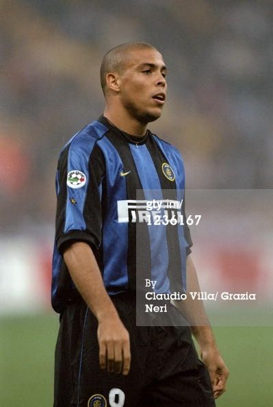 Inter Milan 99/00 #9 RONALDO Homekit Nameset Printing