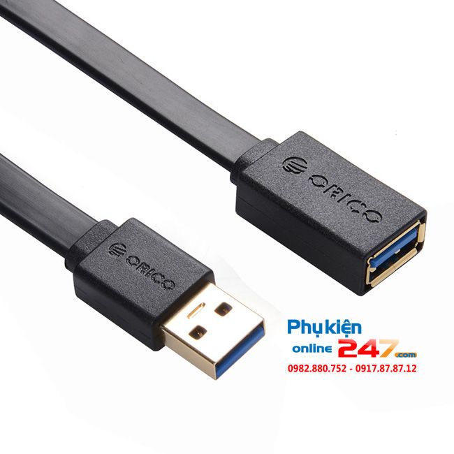 Cáp USB chuẩn 3.0 nối dài 1.5 mét dẹt ORICO CEF3-10