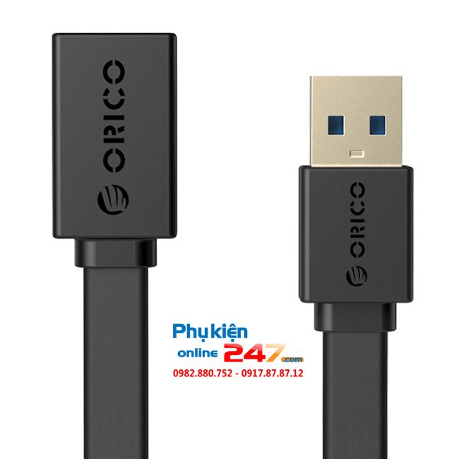 Cáp USB chuẩn 3.0 nối dài 1.5 mét dẹt ORICO CEF3-10