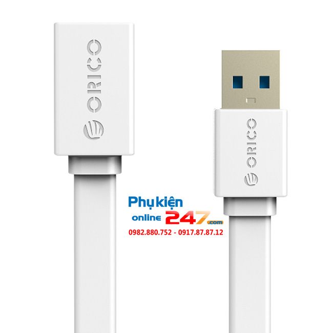 Cáp USB chuẩn 3.0 nối dài 1.5 mét dẹt ORICO CEF3-10