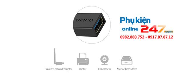 Cáp USB chuẩn 3.0 nối dài 1.5 mét dẹt ORICO CEF3-10