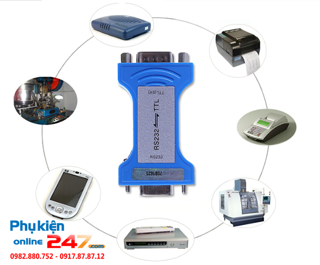 dau chuyen RS232 TO TTL - Z-TEK ZY099