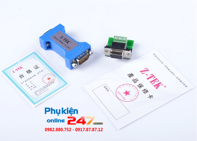 dau chuyen RS232 TO TTL - Z-TEK ZY099