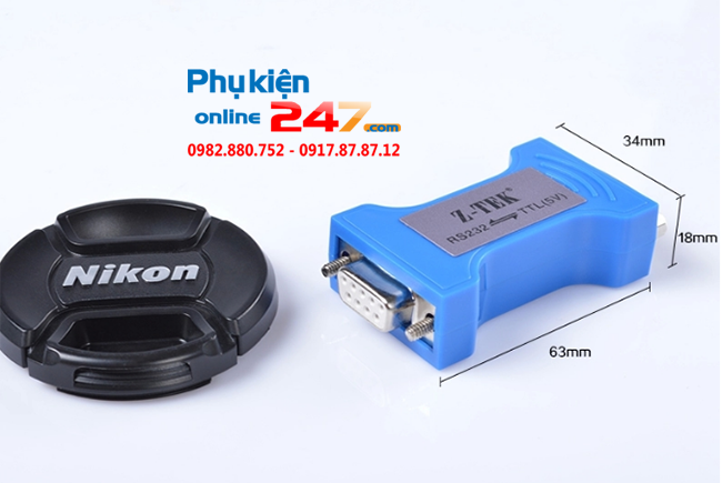 dau chuyen RS232 TO TTL - Z-TEK ZY099